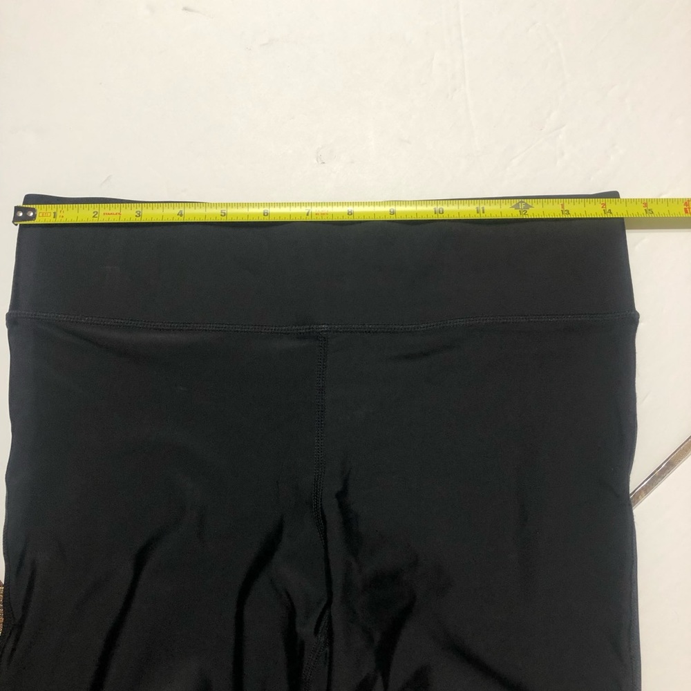 NWT Terez Pink Zipper Black Leggings Size M - Picture 13 of 13